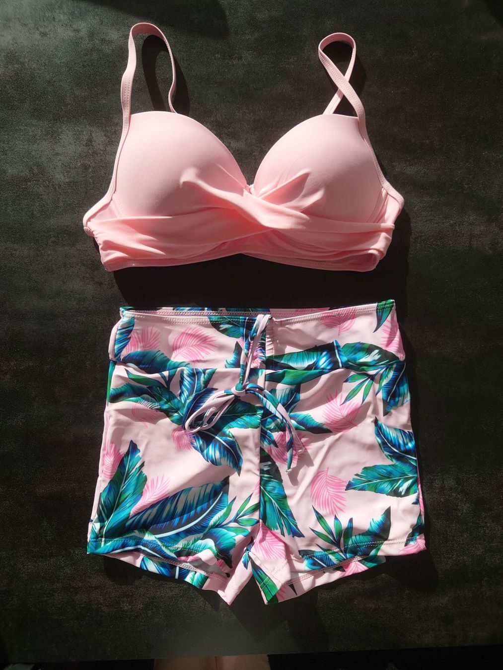 Costumi da bagno & Bikini: Bikini Gr. S, tropisches Muster, Wickeloptik Oberteil Neu – Nuovo e nell'imballaggio originale da Boll venduto da frauweber 5