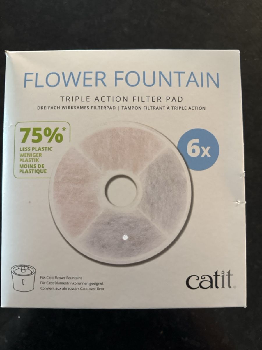 Sanitari: Flower Fountain Filter Pad – Nuovo e nell'imballaggio originale da Rüttenen venduto da Michaela-98 1
