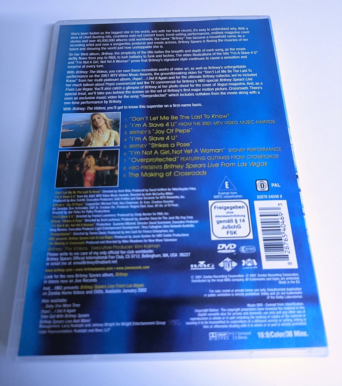 Tutti i DVDs: Britney - The Videos – Usato da Köniz venduto da Movieportal007 1