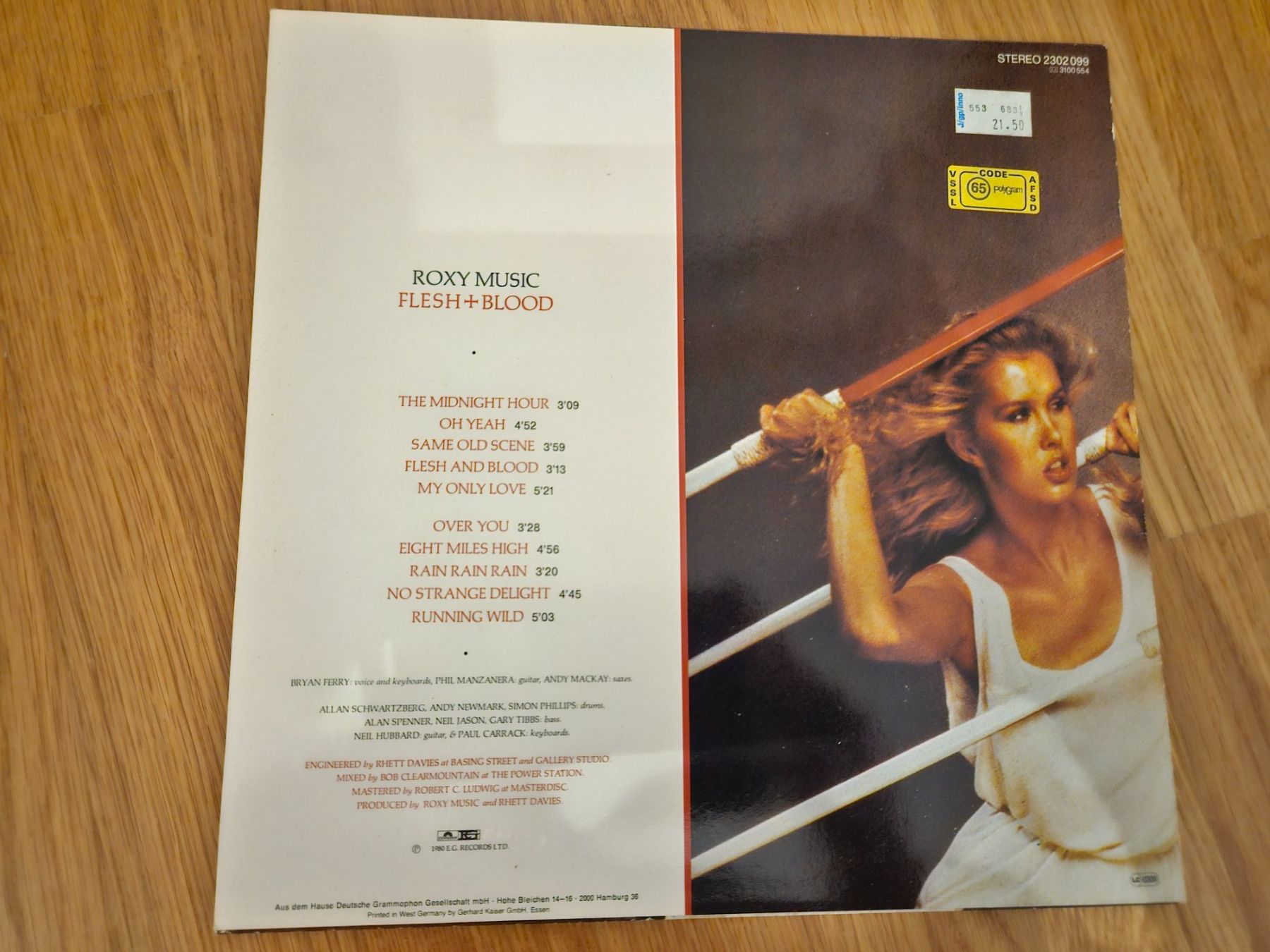 Dischi in vinile: Roxy Music - Flesh and Blood – Usato da Liestal venduto da tower01 1