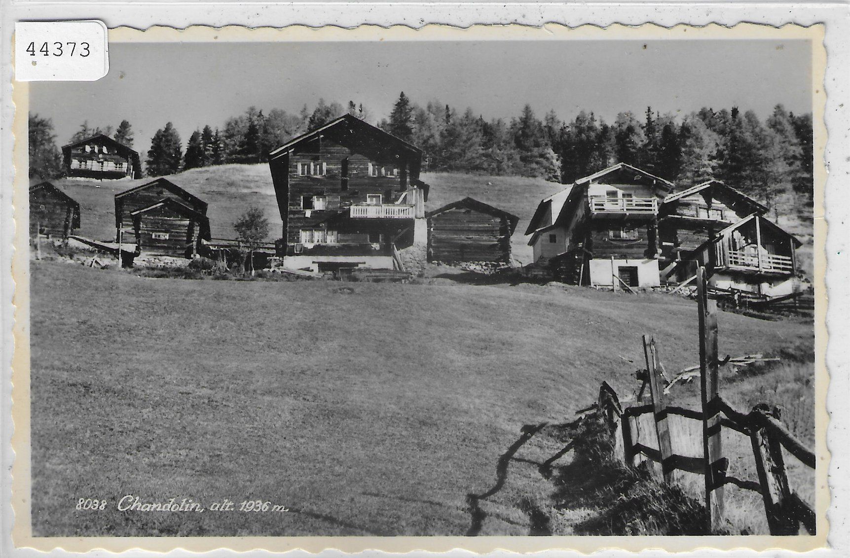 Cartes postales: Chandolin - Chalets – D'occasion à Ettingen par Kartenplanet