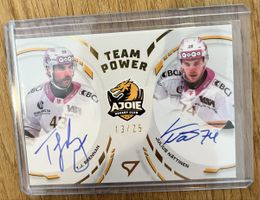 Team Power Ajoie Brennan Nättinen Autographs - Sportzoo