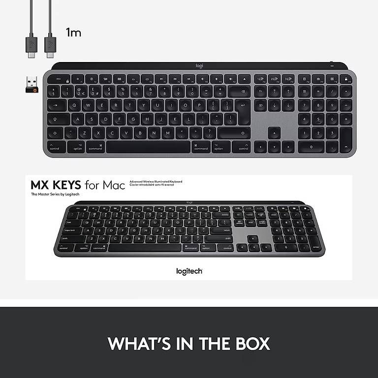 Logitech Tastaturen: Clavier Logitech MX Keys pour Mac – Neu (gemäss Beschreibung) aus Torny le Grand von cla_w6np 1