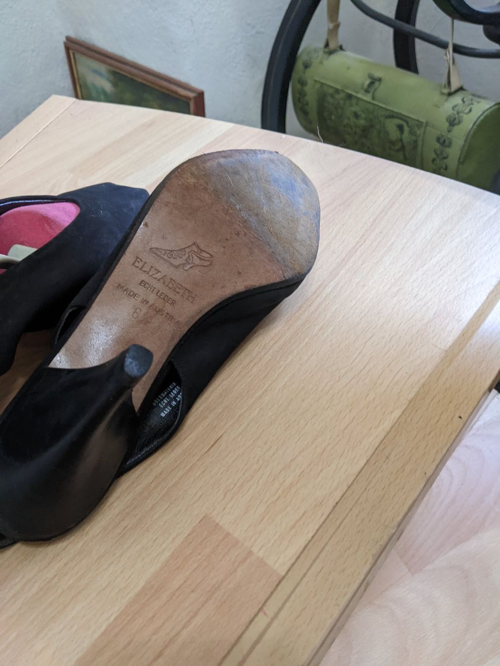 Damenschuhe: Peeptoes Pumps-Sandale W'leder 6,5/40 – Gebraucht aus wasterkingen von gotrob 3