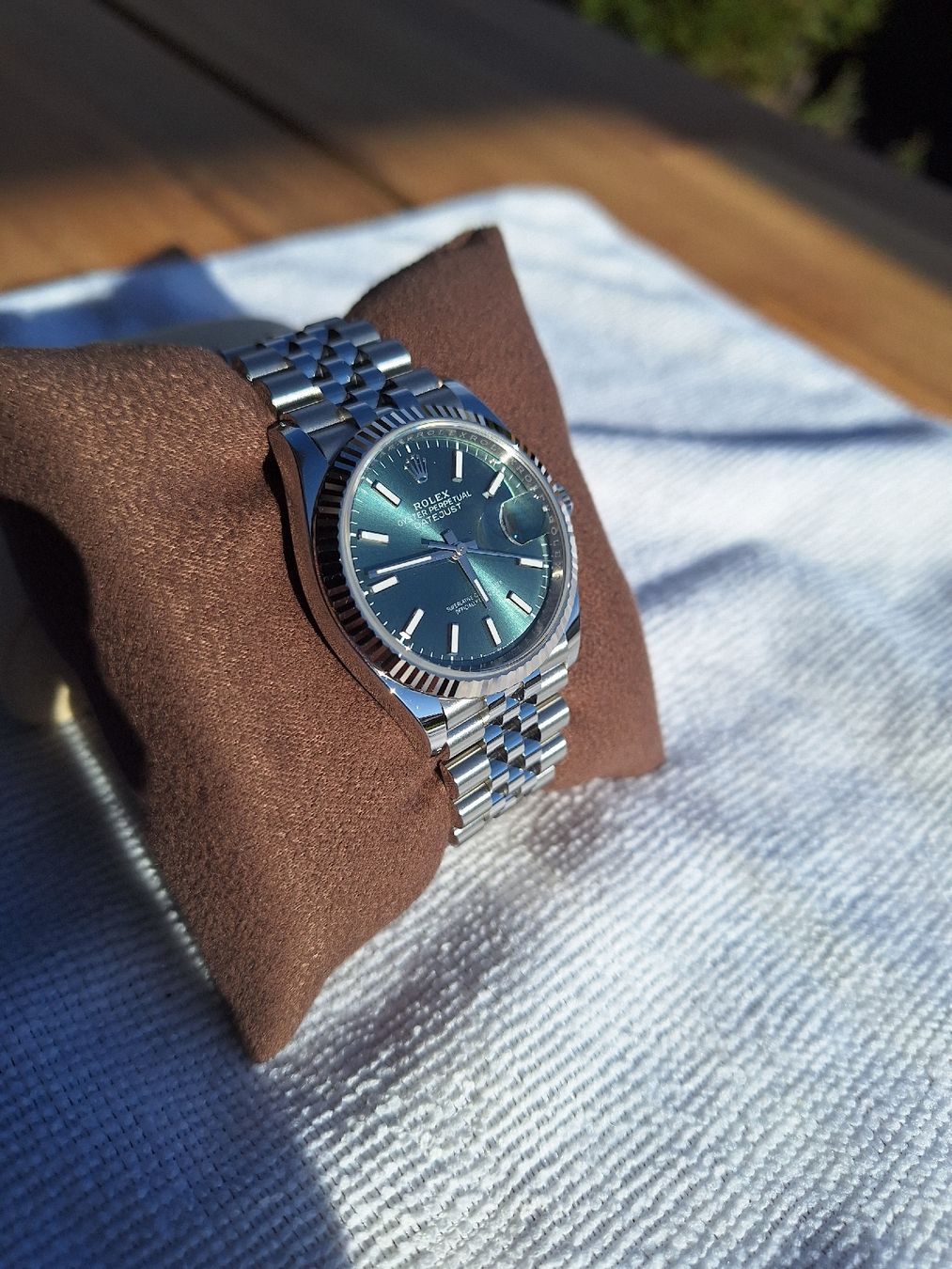 Rolex Orologi: Rolex Datejust 36 mint green – Nuovo (secondo la descrizione) da Eggersriet venduto da Red.on.Do 6