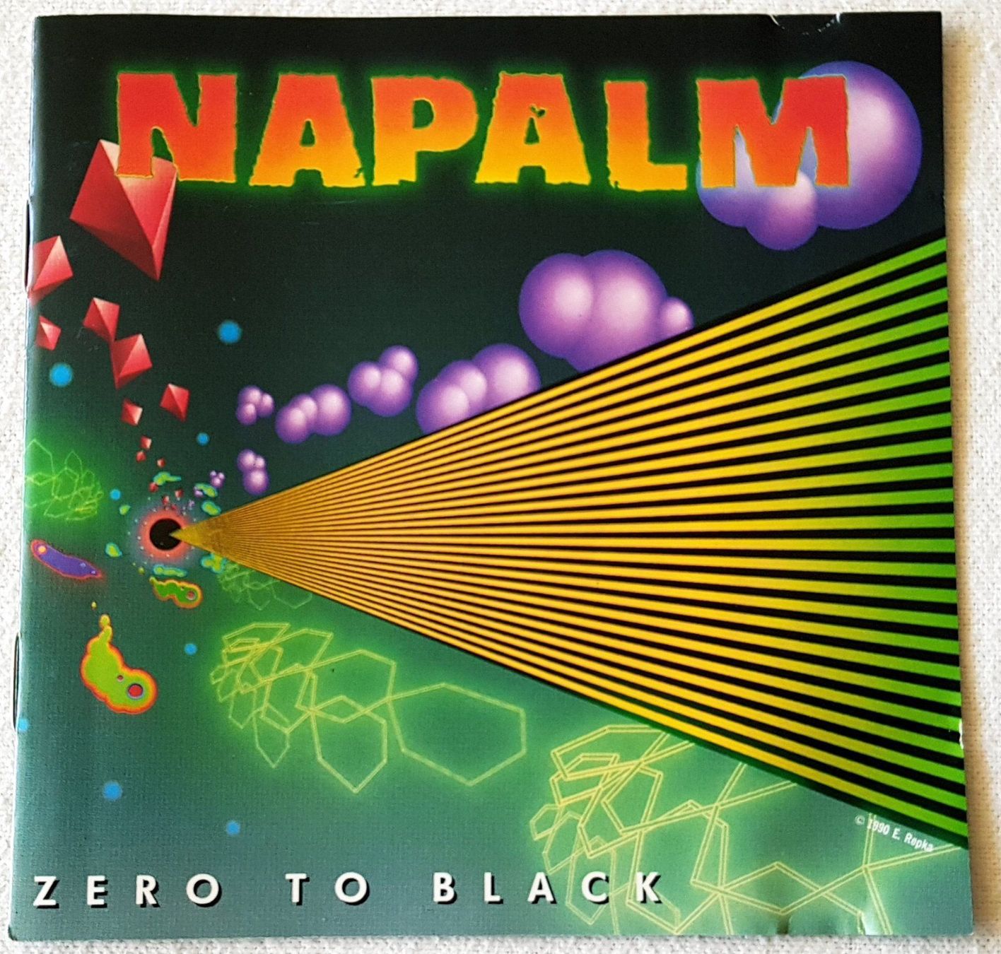 CD: Napalm - Zero To Black - CD - 1990 - First Press – Usato da Uster venduto da Zardodel