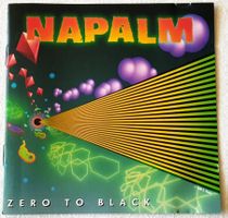 Napalm - Zero To Black - CD - 1990 - First Press
