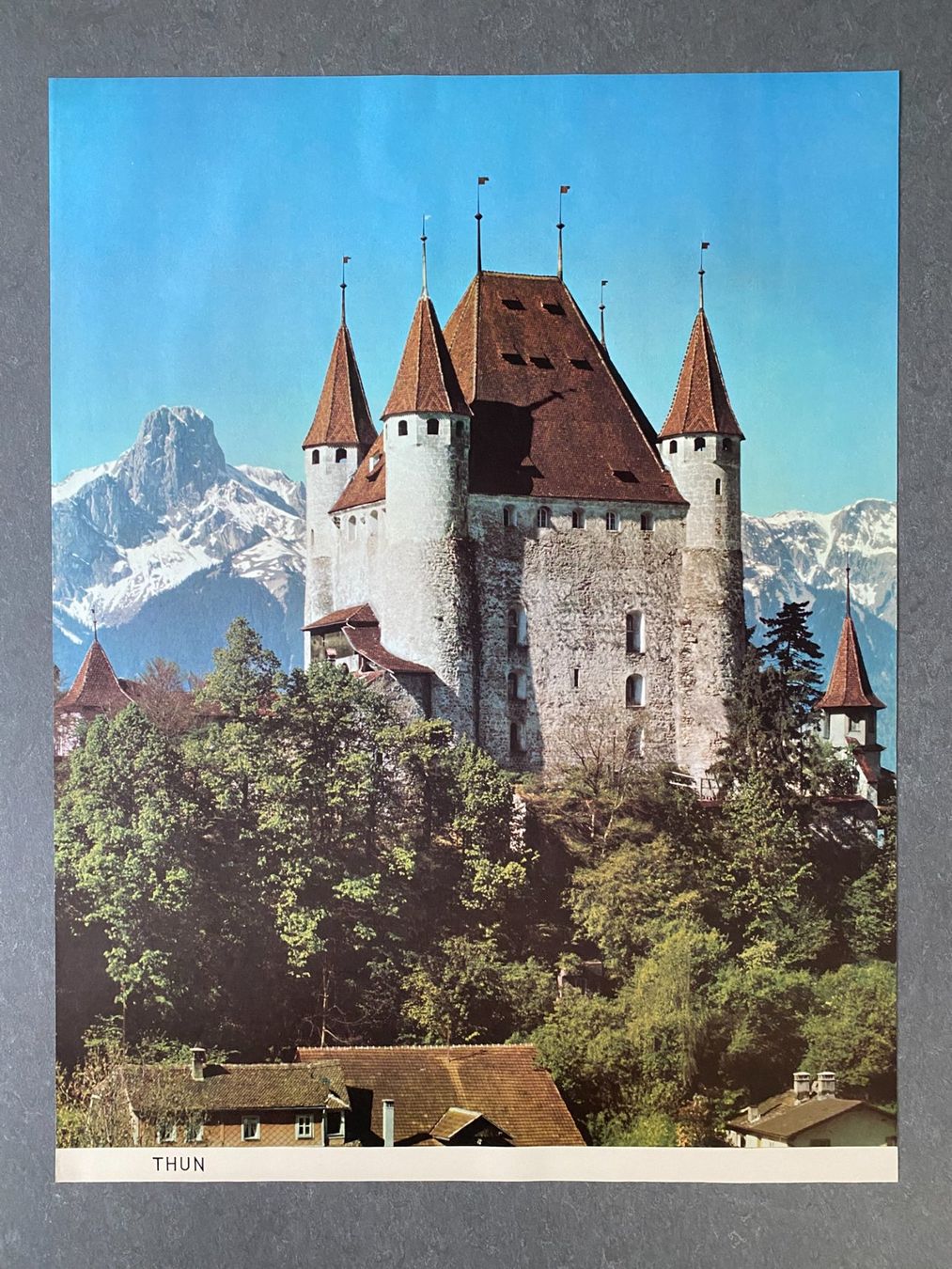 Foto & Immagini: Original Vintage Poster - Thun / Schloss – Usato da Zürich venduto da jesulin05