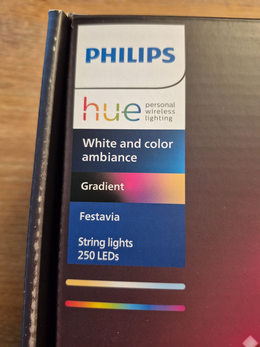 Philips Lichterketten & Leisten: 2 Stk. Philips HUE Festavia 250 LED Gradient – Gebraucht aus Herzogenbuchsee von Ro9999 2