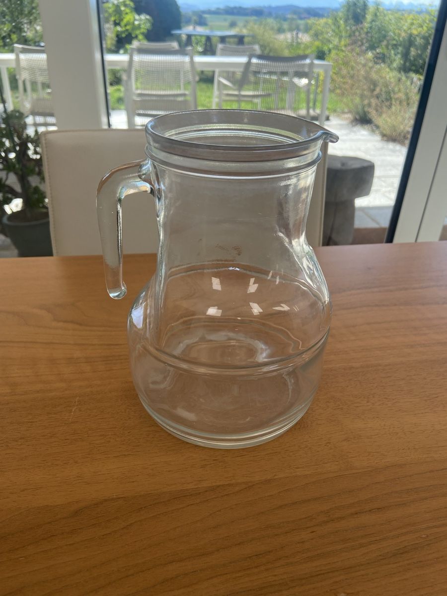 Caraffe: Glaskrug mit Deckel – Usato da Mauren TG venduto da Galena 1