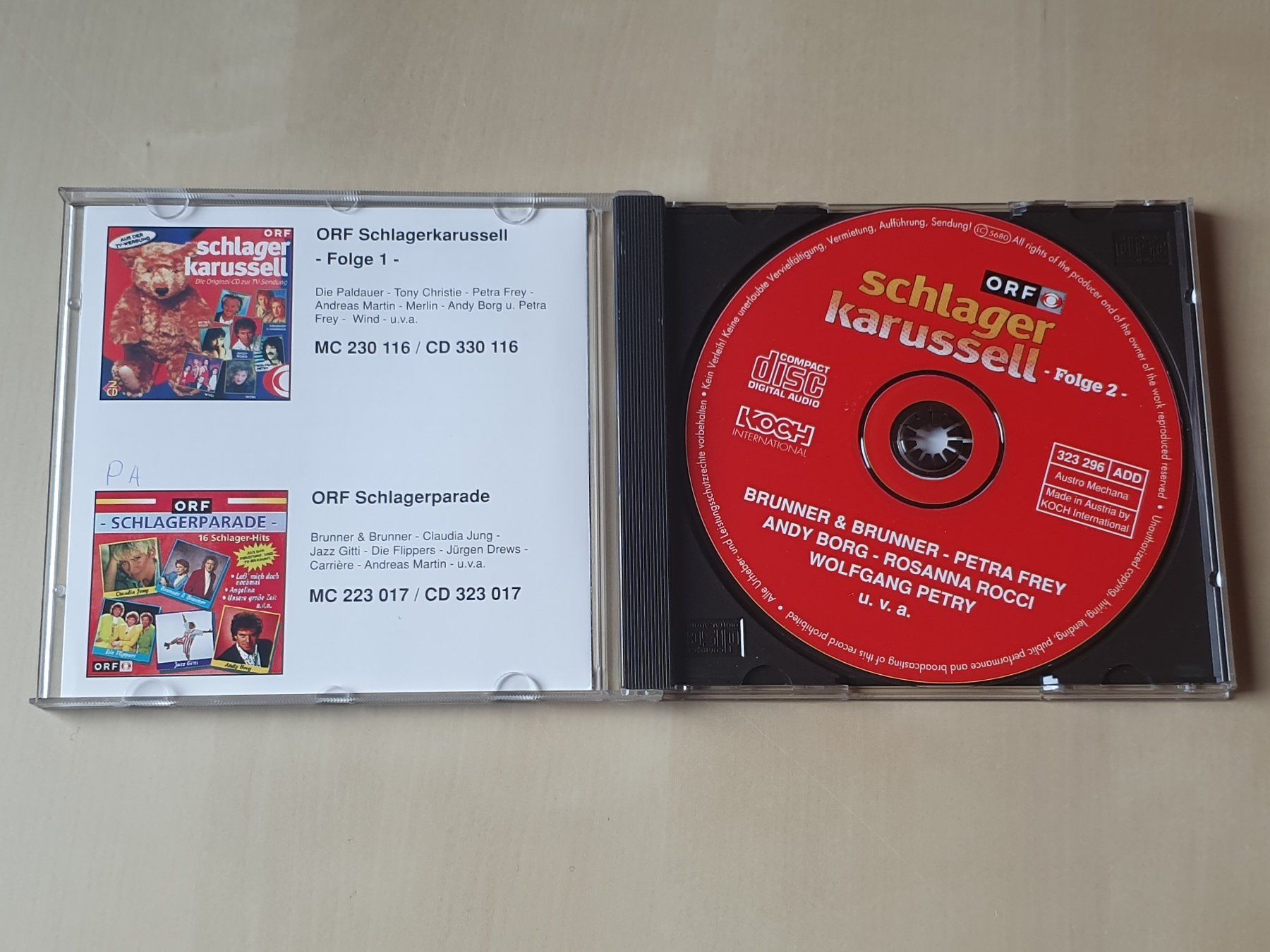 CDs: ORF Schlagerkarusell Folge 2 – Gebraucht aus Stansstad von collectorsshop 2