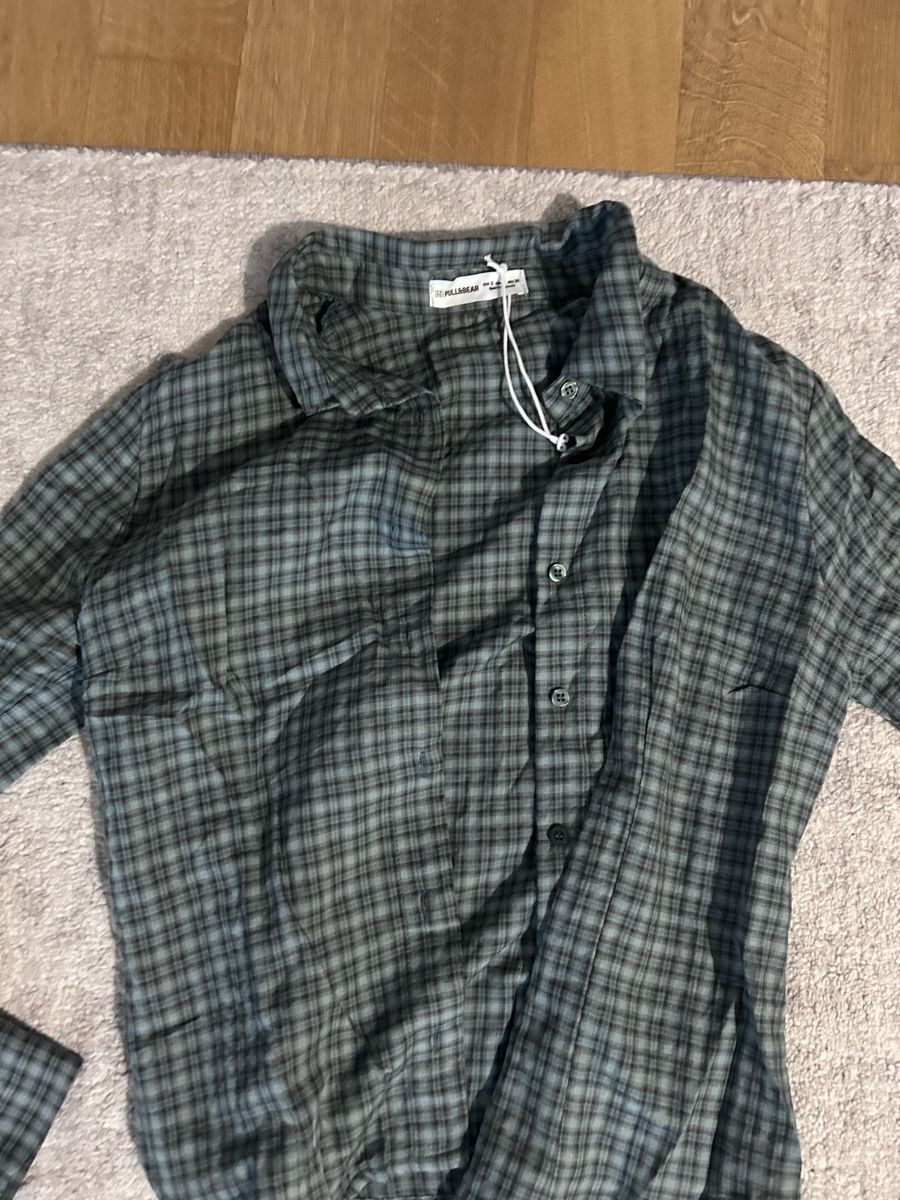 Pull&Bear Blusen: Plaid Shirt Pull&Bear – Neu (gemäss Beschreibung) aus Belp von jan_6yvx