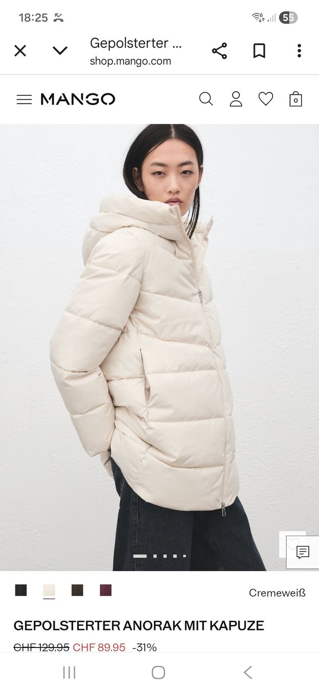 Mango Giacche: Gepolsterter Anorak Marke Mango – Nuovo (secondo la descrizione) da Geuensee venduto da sonnenstunden 3