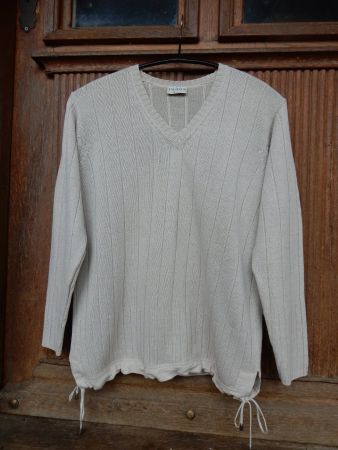 Pulli     LEINEN / BAUMWOLLE     *  VIA APPIA  *   Grösse L