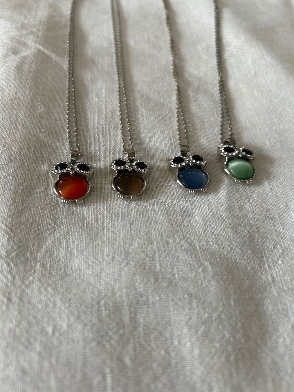 Catenine: 4 Colliers - pendentif hiboux – Usato da Renens VD venduto da m27_y26