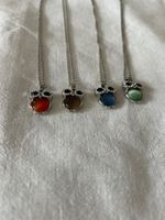 4 Colliers - pendentif hiboux