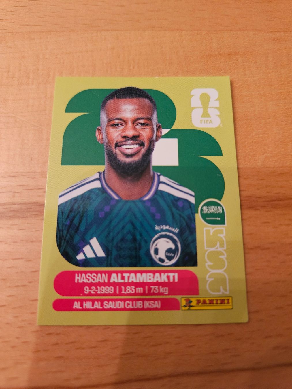 Panini Carte collezionabili: Panini WM 2026 KSA 8 – Nuovo (secondo la descrizione) da Winterthur venduto da melac