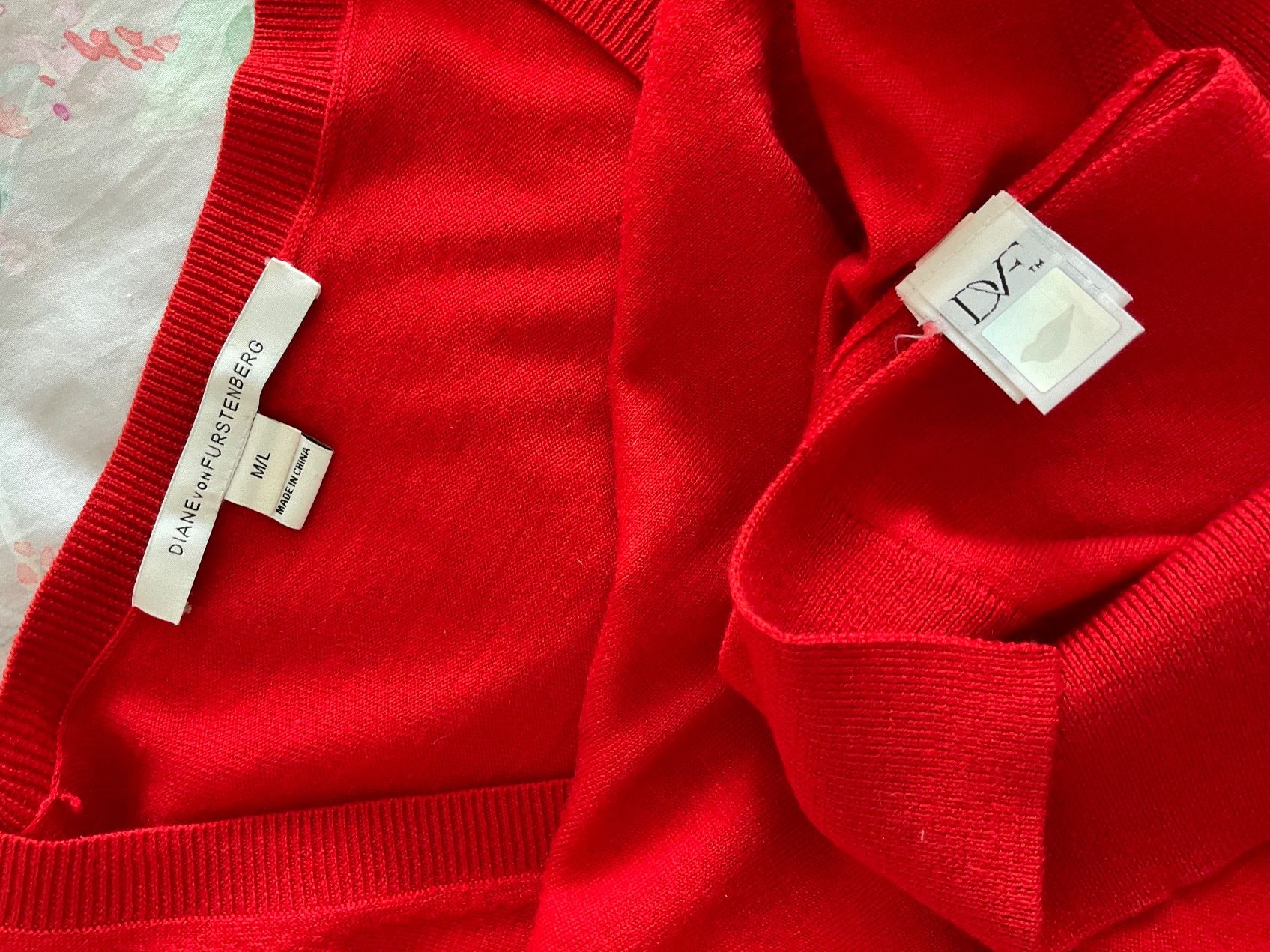 Maglioni & Felpe: Diane von Furstenberg Seide Kaschmir Pullover Gr M/L rot – Usato da Urdorf venduto da alda02 7