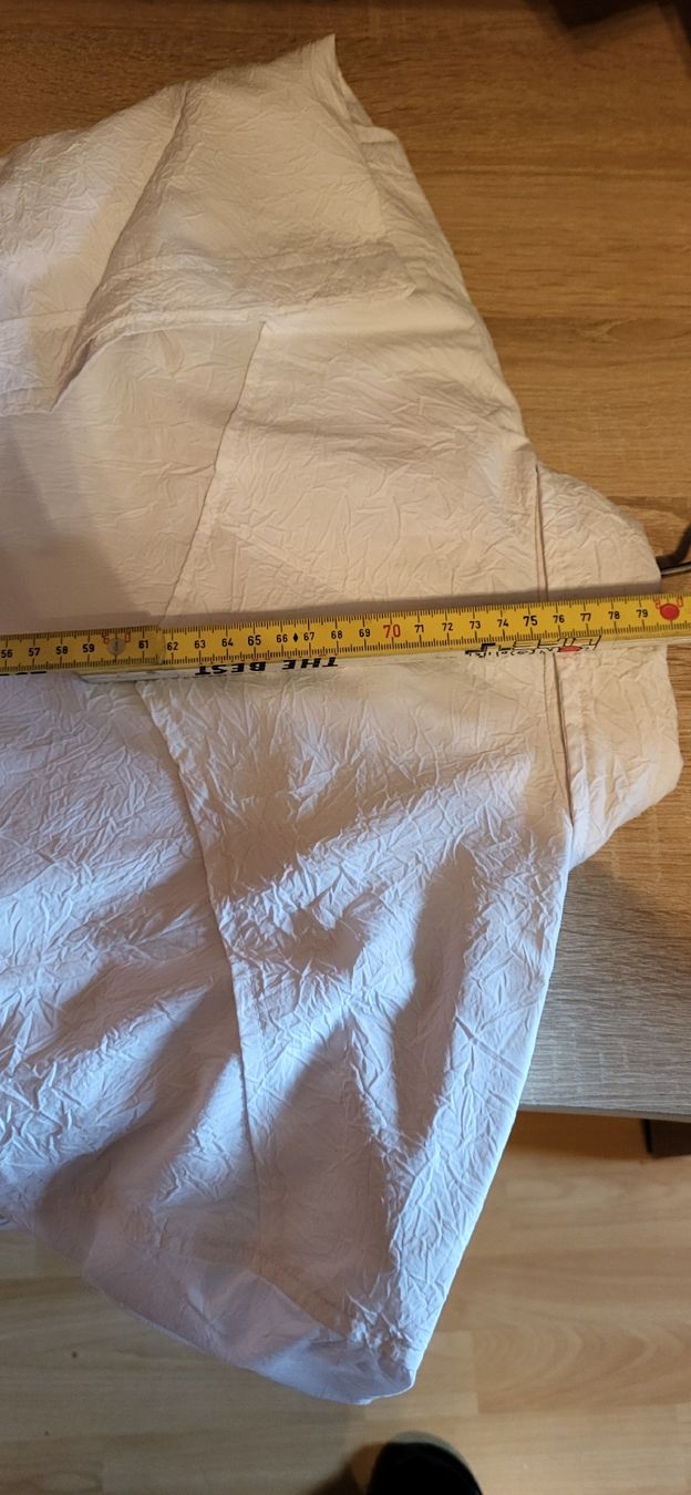 Camicie: Herrenhemd Kurzarm mit Stuktur weiss Gr. L – Usato da Schweizersholz venduto da fuchs06 4