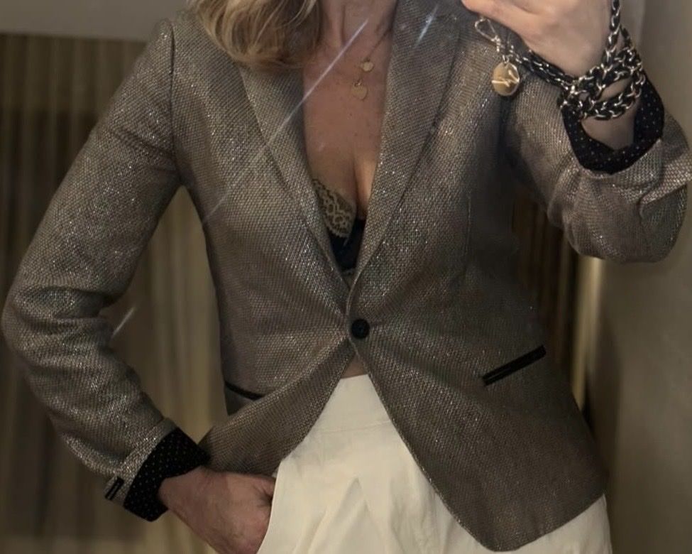 Maison Scotch Giacche: Maison Scotch Blazer, Glänzend, Grösse 36, Herbst Chic! – Usato da Zürich venduto da zor_9n5z
