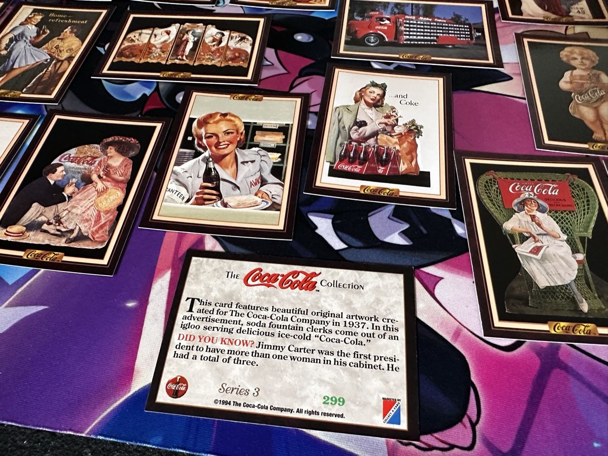 Coca-Cola Sammelbilder & Trading cards: The Coca Cola Collection 1994 Cards 95/100 – Neu (gemäss Beschreibung) aus Uvrier von sauma85 1