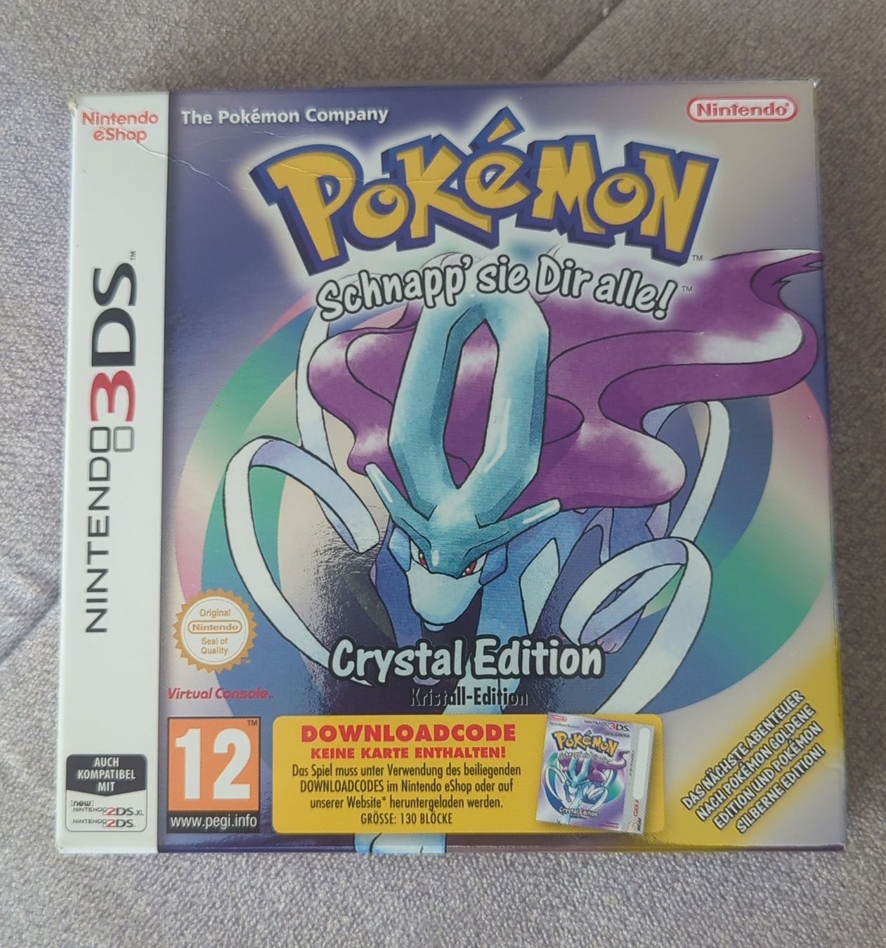 Spiele: Pokemon Crystal Edition Nintendo 3DS Nicht gebrauchter Code! – Neu (gemäss Beschreibung) aus Altdorf UR von L.Ziegler