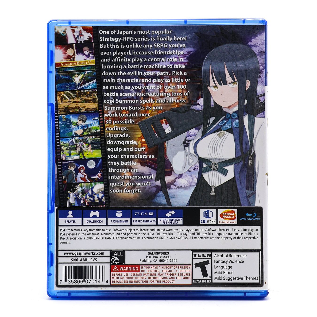 Spiele: Summon Night 6 Lost Borders NTSC - PS4 – Gebraucht aus Paudex von dindeboy 1