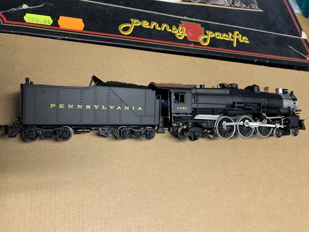 Spectrum Modelleisenbahnen: Spectrum USA Dampflok DC analog Nr.H38 – Neu (gemäss Beschreibung) aus Winden von EmilNeu 4