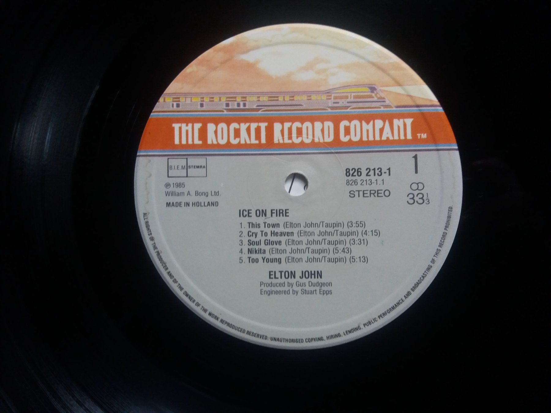 Dischi in vinile: LP (Elton John) Ice on Fire – Usato da Meyrin venduto da toutatis 4