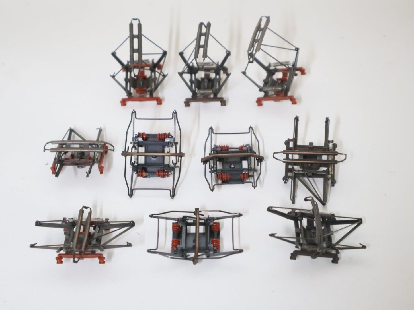 Märklin Modellini di ferrovie: Märklin 10 x Pantograf H0 – Usato da Winterthur venduto da Monstera 4