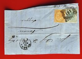 ITALIEN ITALIA REGNO VE VERONA MILANO BELLINZONA AARAU 1868