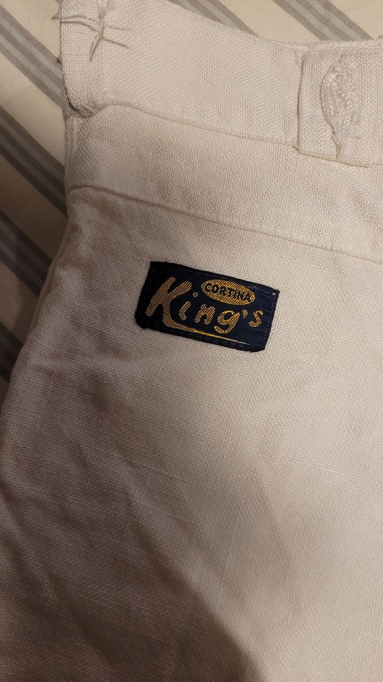 Pantaloni: VINTAGE Leinenhose, Gr. 42 – Usato da Zürich venduto da mer_6tqg 2