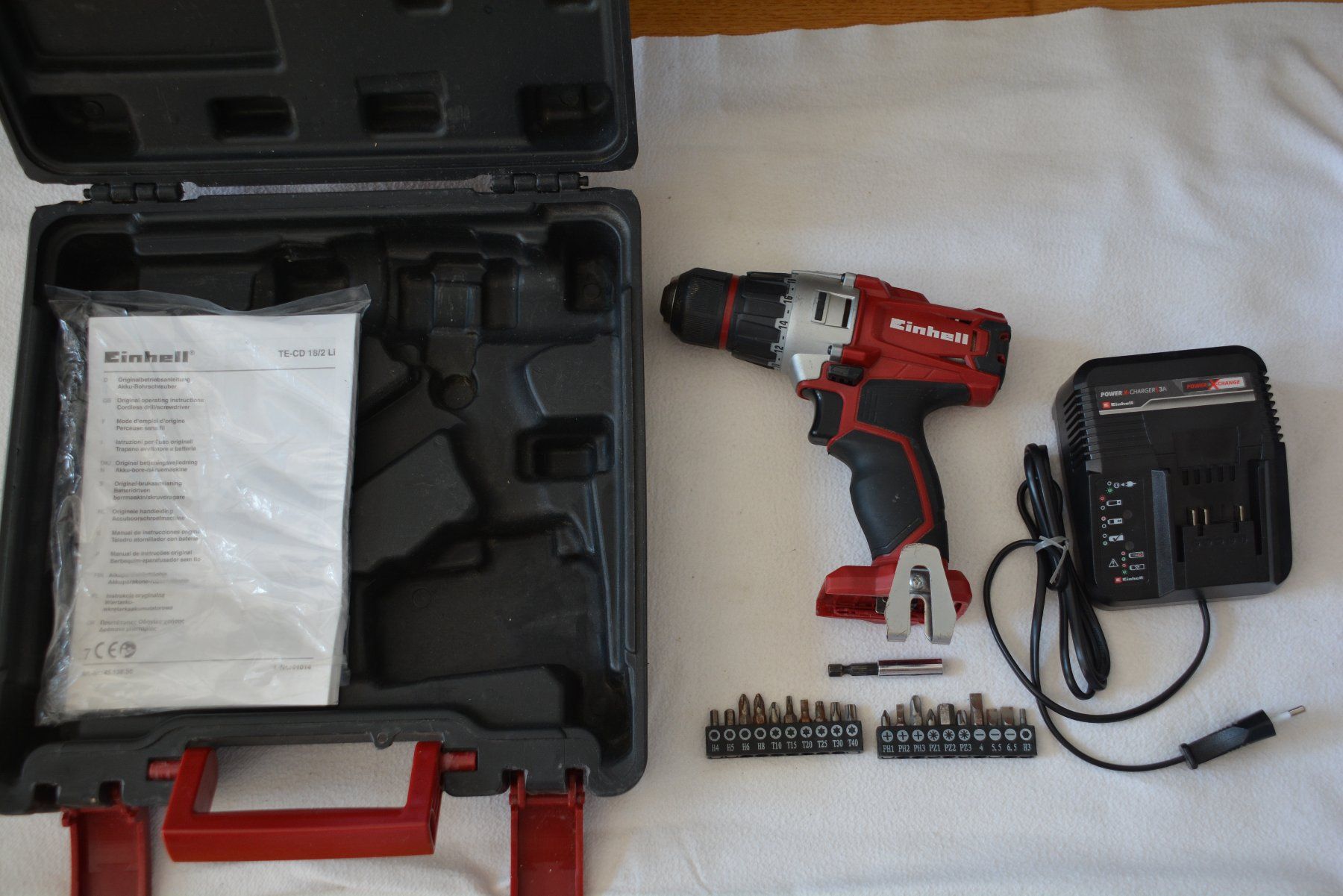 Einhell Trapani: Top: Profi Akkuschruber - Einhell TE-CD 18/2 LI ohne Akku!!! – Usato da Biel/Bienne venduto da Secondhand_Shop 1