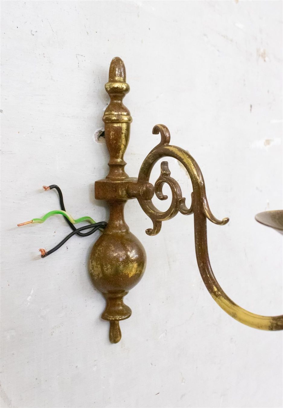 Lampade: 1-strahlige Wandleuchte / Wandlampe – Usato da Zürich venduto da ZuercherBrockenhaus 3