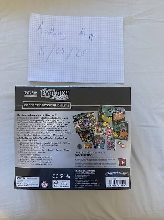 Sammelbilder & Trading cards: ETB évolution céleste scellé – Neu und originalverpackt aus Lausanne von ant_g7zb 2