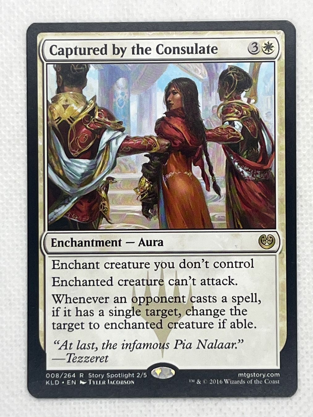 Magic The Gathering Carte collezionabili: MTG Captured by the Consulate KLD 008 Englisch Rare – Usato da Hinterkappelen venduto da Kim1992