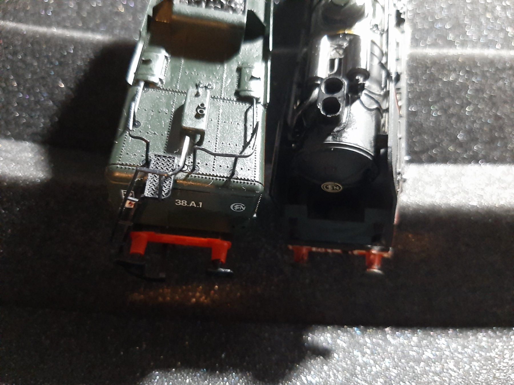 Jouef Modellini di ferrovie: JOUEF CALAIS SNCF 231 K 82  REF.5 – Usato da Avully venduto da RIVALIS 6