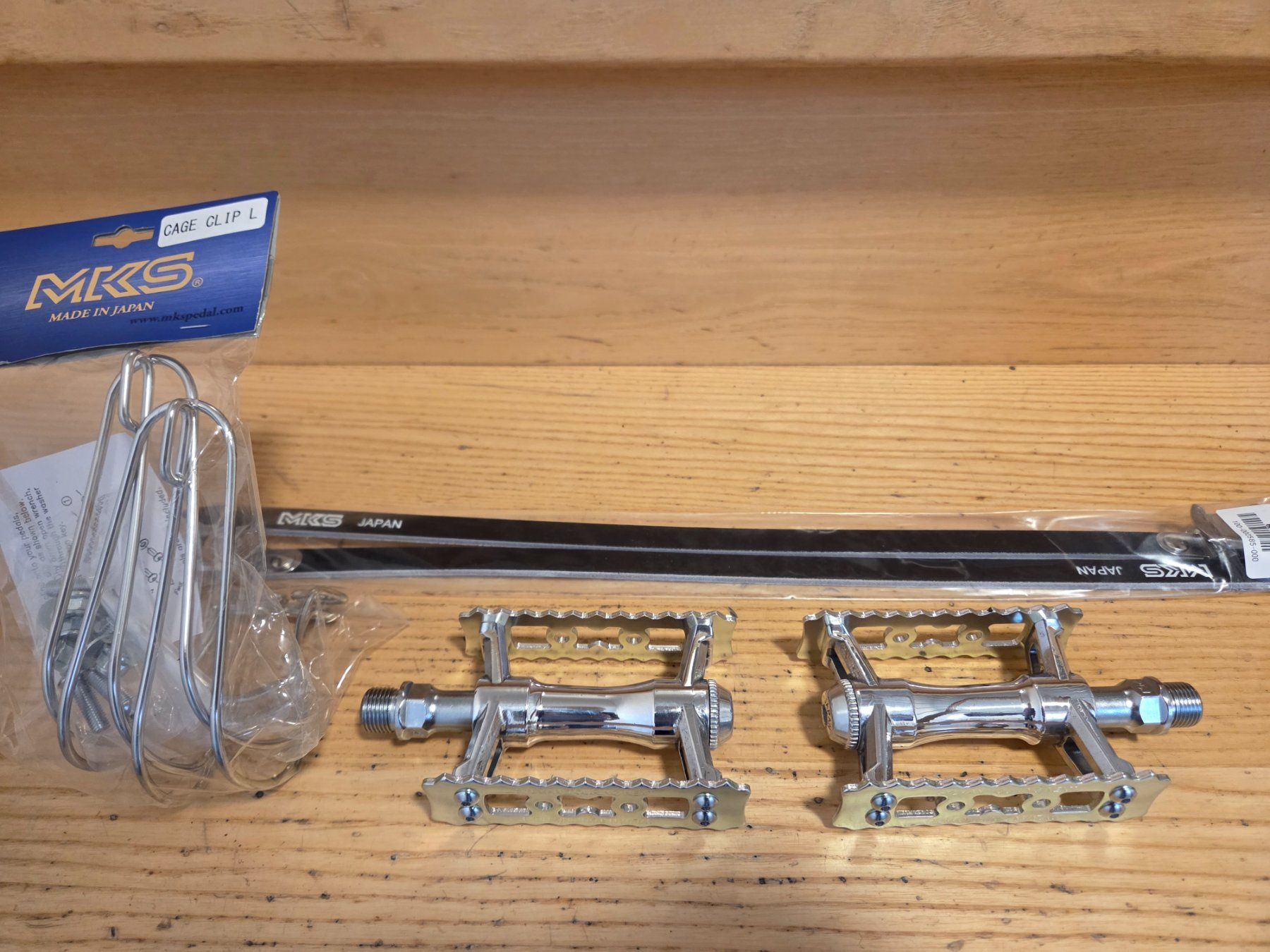 Pezzi di ricambio: MKS Sylvan Next Touring Pedale mit Clips – Usato da Basel venduto da olivier84