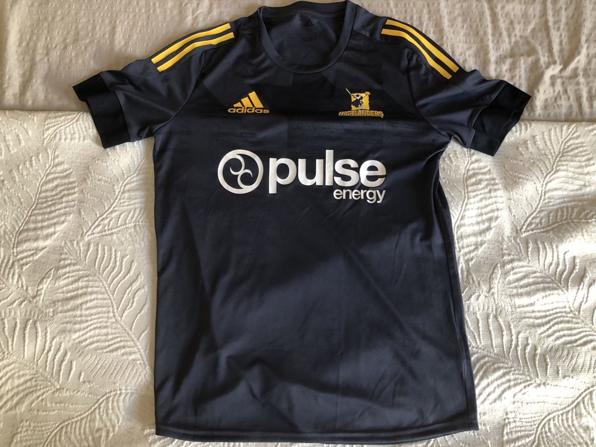 Leibchen & Hosen: Highlanders maillot Rugby – Gebraucht aus Le Grand-Saconnex von focamix