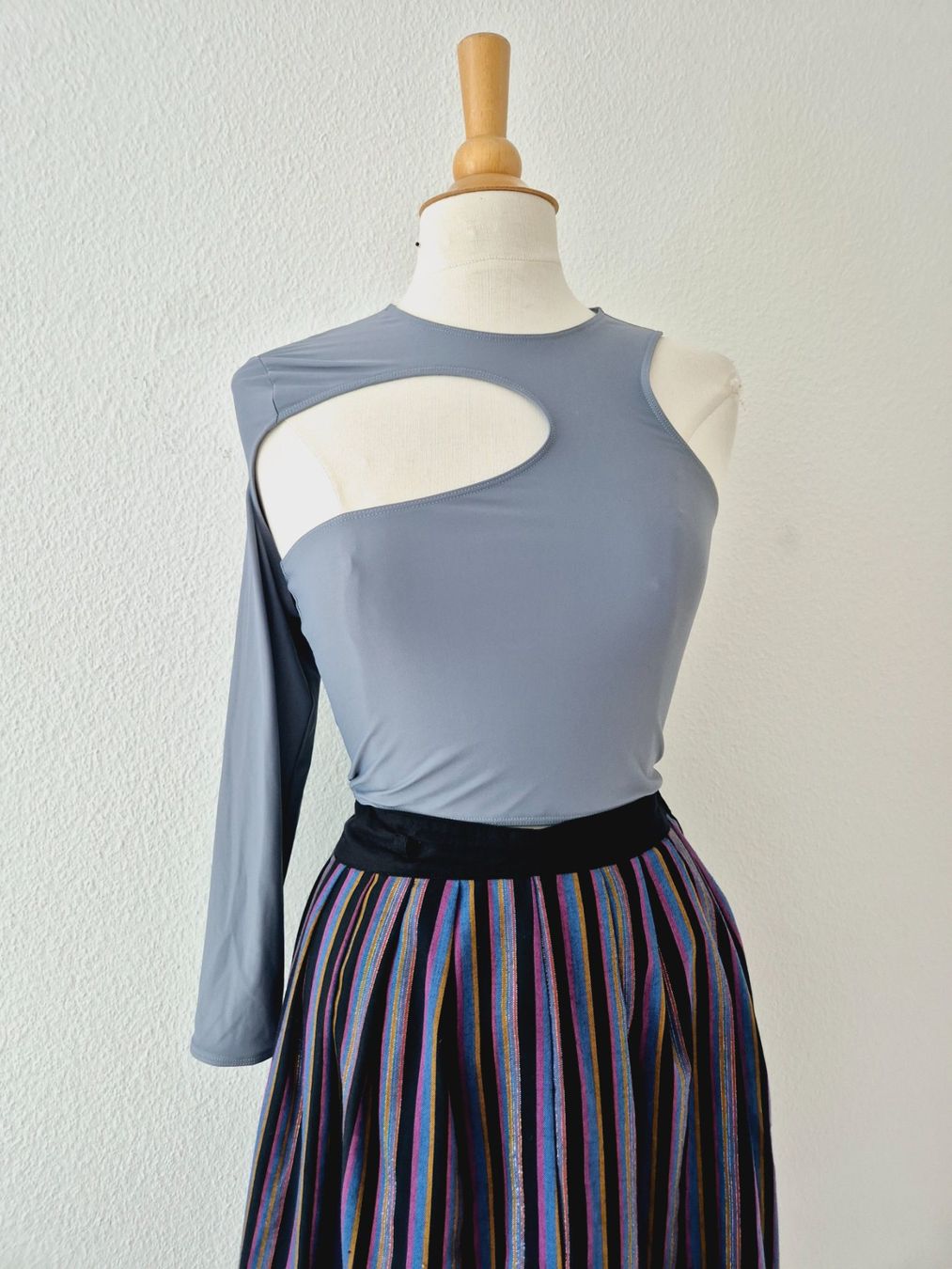 T-shirt: FANNA POOL DANCE OBERTEIL SHIRT S PULLOVER CUT OUT TOP – Nuovo (secondo la descrizione) da Elsau venduto da the-colorful-side 6