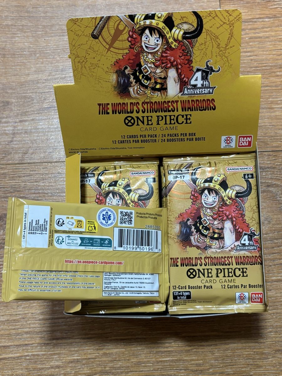 Bandai Carte collezionabili: One Piece OP17 Display – Nuovo (secondo la descrizione) da Liebefeld venduto da Lara.schmidt_08 3
