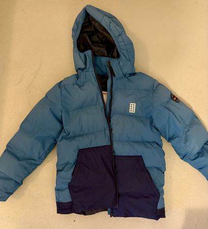 Winterjacke blau dunkelblau