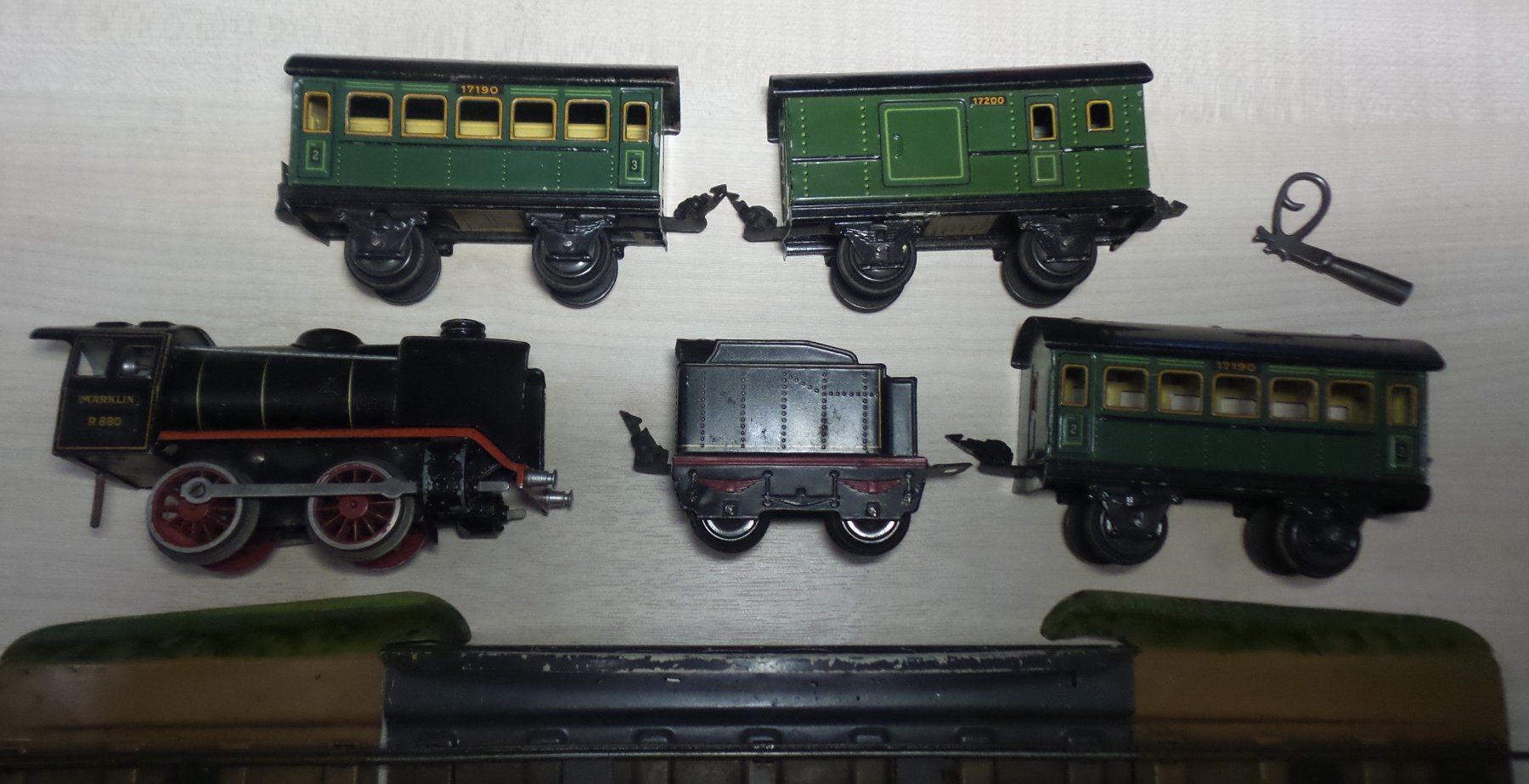 Giocattoli: Train Märklin éch. 0 à clé – Usato da Bulle venduto da Rockandtoys 3