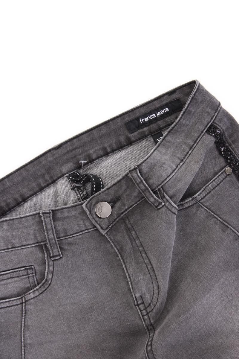 Jeans: Fransa Skinny Jeans Gr. 38 grau – Gebraucht aus Neustadt an der Waldnaab von SecondLifeFashion 1