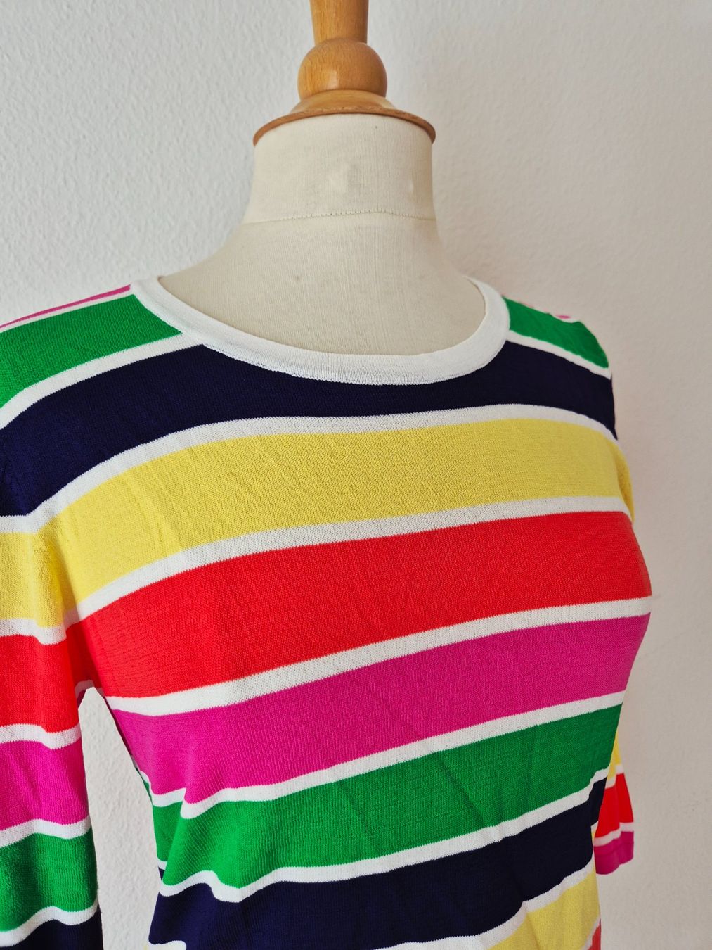 Maglioni & Felpe: PULLOVER PULLI PUNTO ROMA S 36 BUNT GESTREIFT,  TOP – Usato da Elsau venduto da the-colorful-side 5