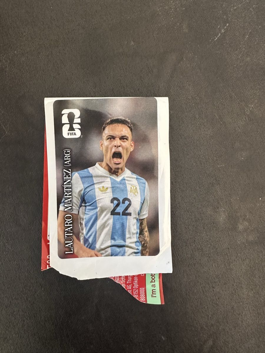 Panini Carte collezionabili: Panini WC 2026 Coca Martinez – Nuovo (secondo la descrizione) da La Tour-de-Peilz venduto da Leeleeka