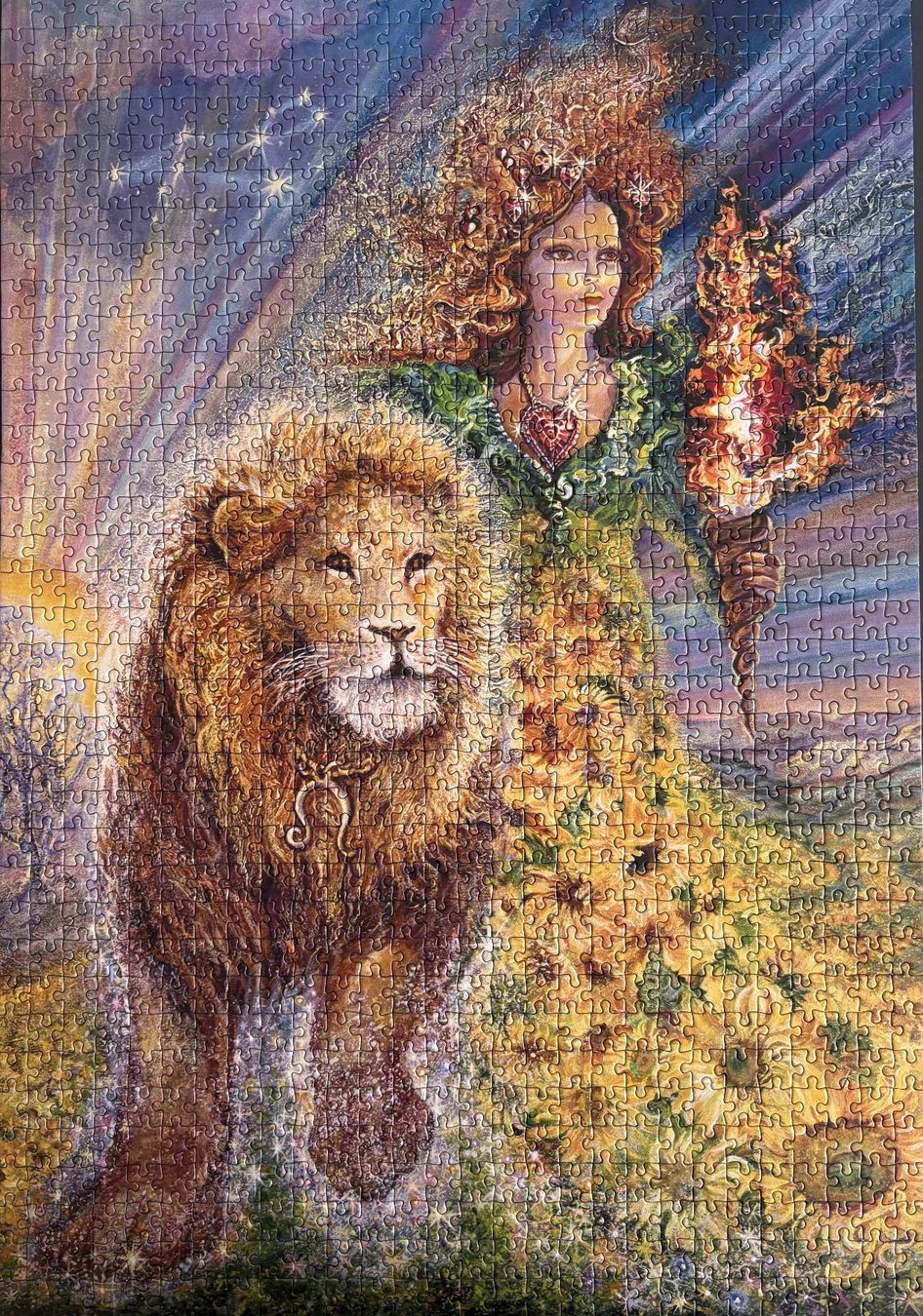 Puzzle: Puzzle Sternzeichen Löwe 1000-Teile – Usato da Zürich venduto da Dirza 1