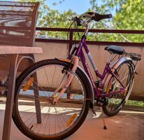 Tolles Mädchenvelo Crosswave Starlet (24 Zoll) in Lila/weiss