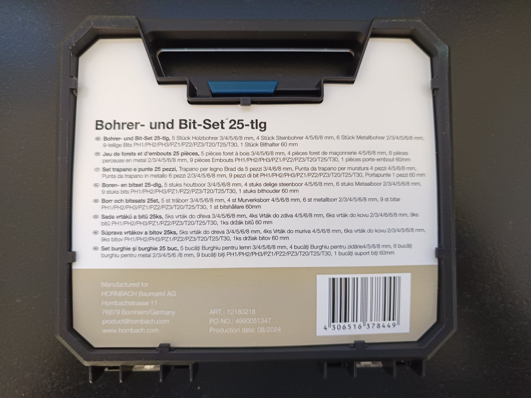 Tutti gli attrezzi: Neues Bohrer- und Bit-Set 25tlg. – Nuovo e nell'imballaggio originale da Rüthi (Rheintal) venduto da Balty 1