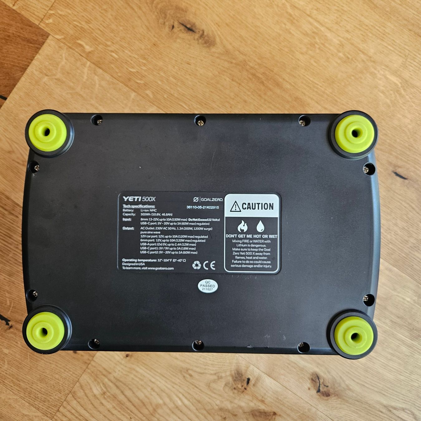 Goal Zero Akkus: Goal Zero Yeti 500X – Gebraucht aus Rafz von Buchwerkstatt 4